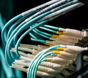 Cables in use